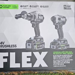 FLEX 24V Power Drills Set 