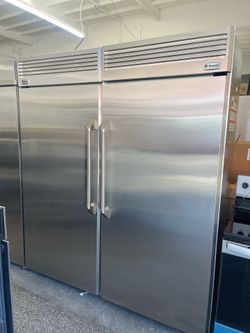 GE Monogram 72” Column Set Fridge. 36” Fridge + 36” Freezer