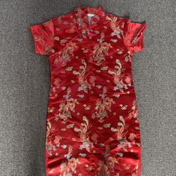 Chinese Red Dress