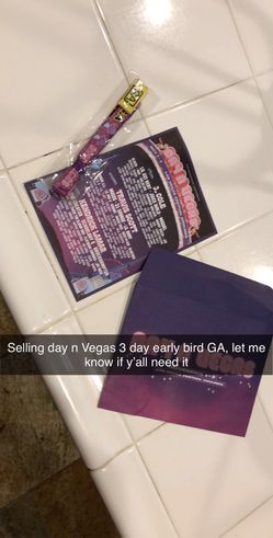 Day N Vegas ticket