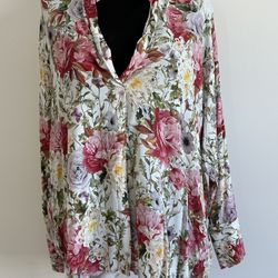 Zara Women’s Blouse Long Sleeve Size M