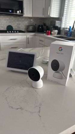 Google home & nest cam. Like brand new.