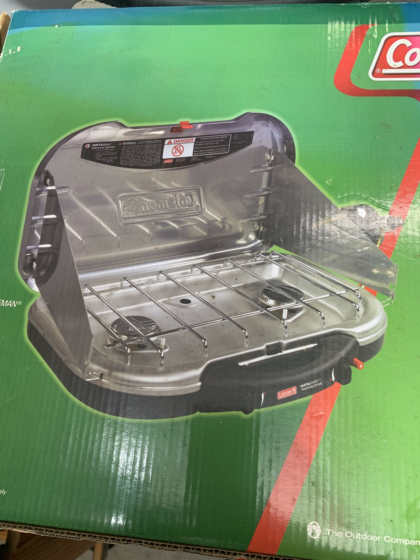 Coleman Propane Two Burner Stove ( New Never Used)