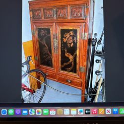 Antique Asian Armoire 