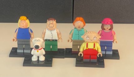 Family Guy Lego type Minifigures