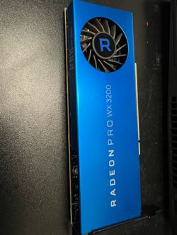 Radeon Pro Graphics Card WX3200