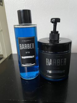 Barber Eau De Cologne, Shaving Gel