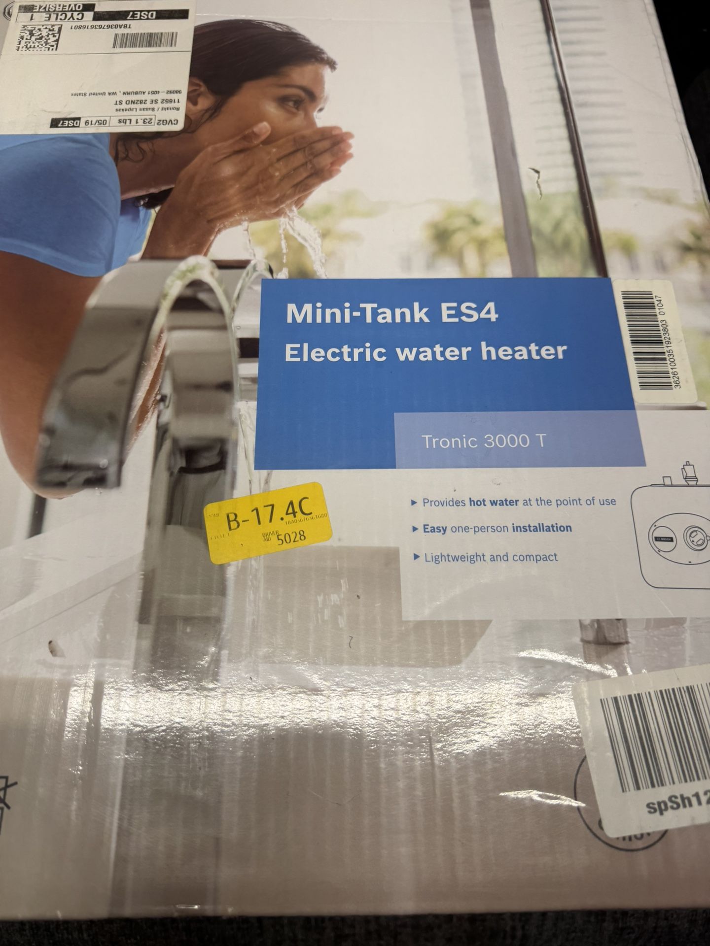 Bosch Mini Tank Hot Water Heater