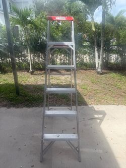 Cuprum Aluminum Step Ladder 6ft