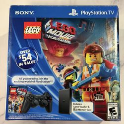 *RARE* Sony PlayStation TV Launch Edition Black Console NEW & FACTORY SEALED