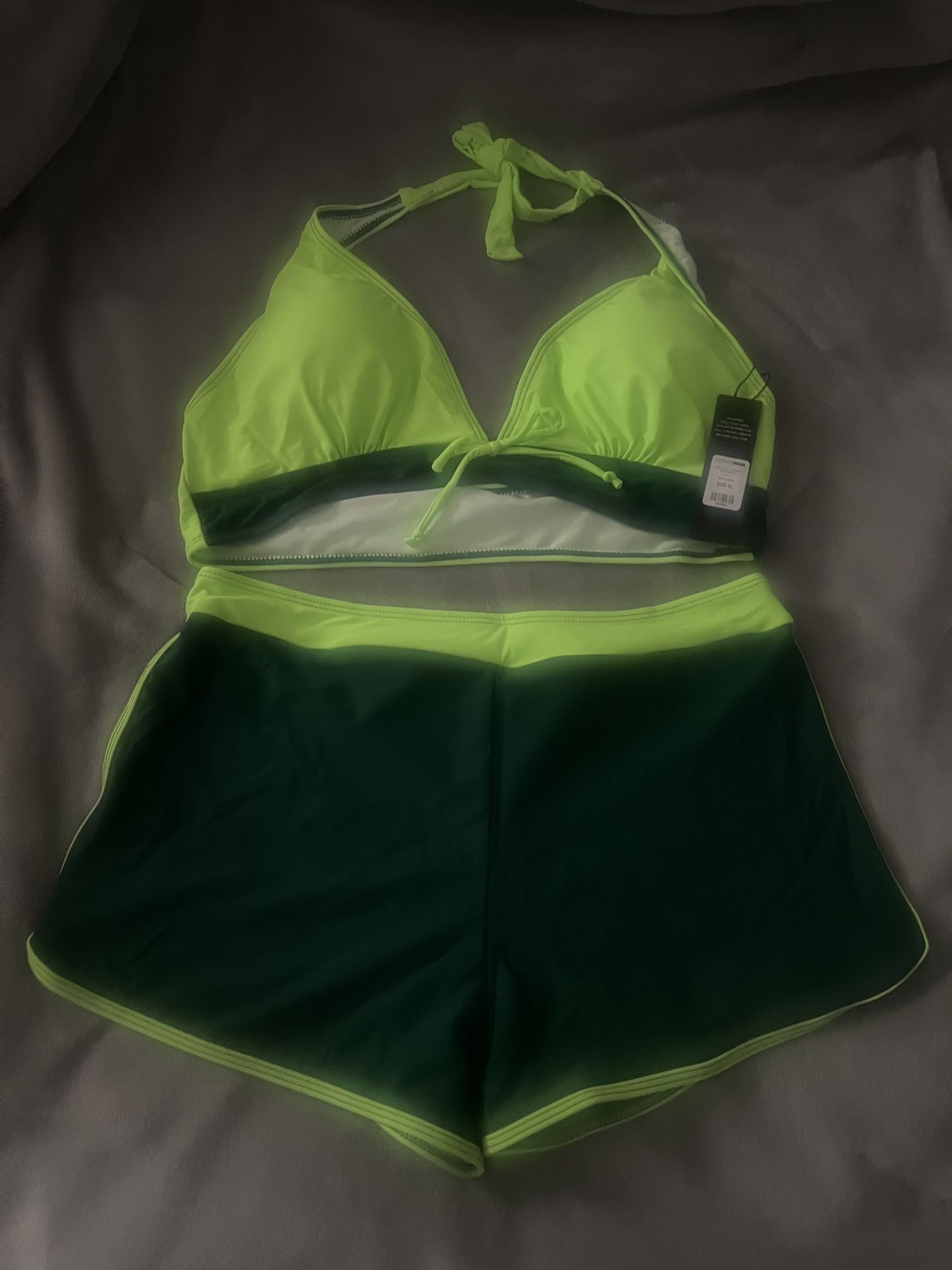 XL Boyshort 2 Piece Bikini