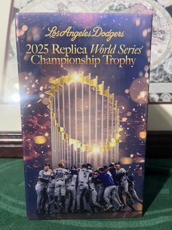 L.A. Dodgers 2025 World Series Championship Replica Trophy SGA 05/11/26