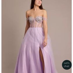 David's Bridal Prom Dress/Ball Gown Size 16