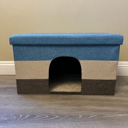 Furhaven Pet House Ottoman for Dogs and Cats