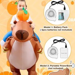 Inflatable Costumes for Kids Capybara Costume for Girls Boys