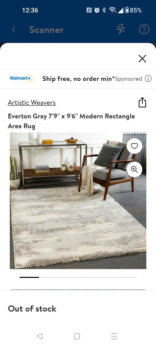 Everton Rug Never Opened Sold By Walmart