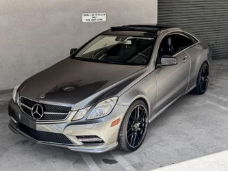 2012 Mercedes E 550 AMG