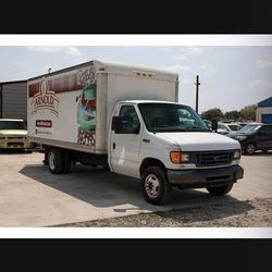 2004 ford e-350 super duty box truck