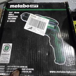 New in box Metabo HPT 3/8-in Keyless Drill