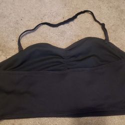Black Swim Top