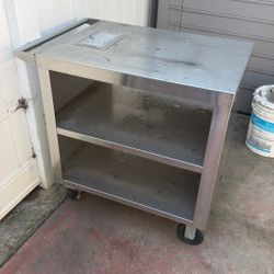 Stainless Steel Rolling  Cart
