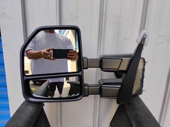 2020 2021 2022 FORD F250 / 350 SUPER DUTY left driver side mirror oem.