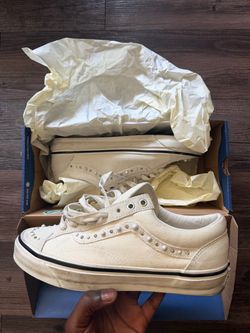 Vans Pearlized Marshmallows Sz 9