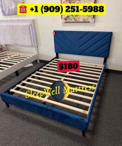 Full size bed frame only