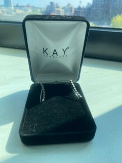 Kay Jewelers Silver Drop Earrings