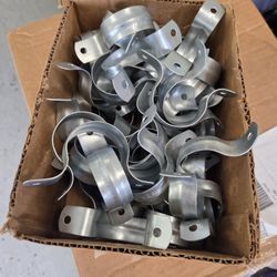Rigid Two-hole Pipe Straps (Box Of 52) 