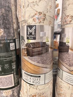 Member's Mark 9x12 Everwash Washable Area Rug Brand New Only $69.99!