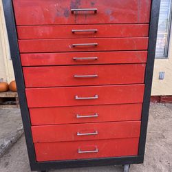 HOMAK TOOL BOX 18x26x40 “ 9 Drawers