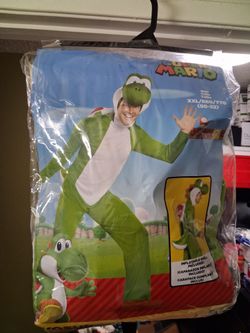 Super Mario Yoshi Adult Costume XXL
