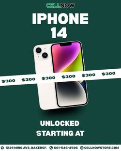 iPhone 14 unlocked