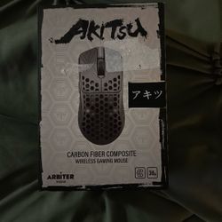 Akitsu Carbon Fiber Wireless Gaming Mouse