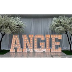 Marquee Letters And Numbers