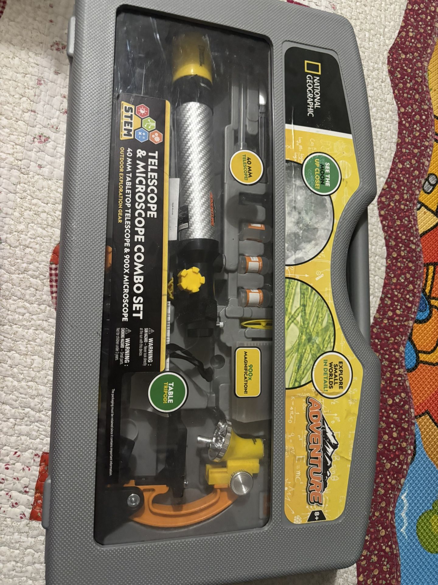National Geographic Telescope/Microscope Combo Set