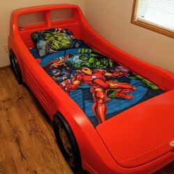 Kids Racecar Bed