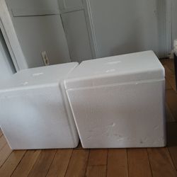 Styrofoam coolers