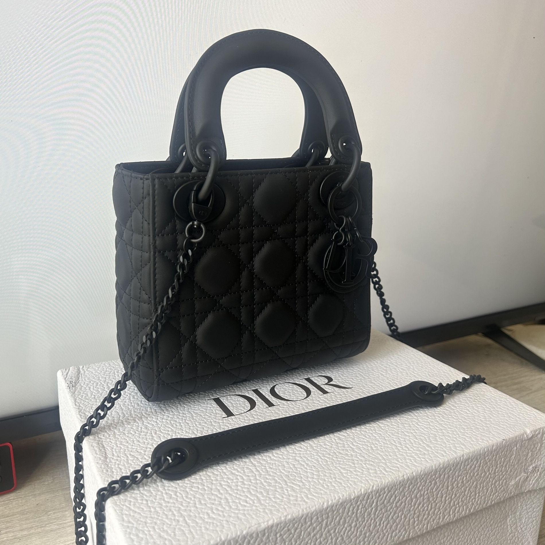 Dior Mini Lady Bag Black 
