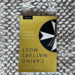 Caring matters Most Mark lazenby