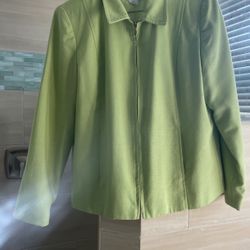 Requirements Women’s Jacket, Lime Green, 14