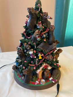 Danbury Mint Yorkie Christmas Tree – Yorkshire Terrier Collectible – As Is