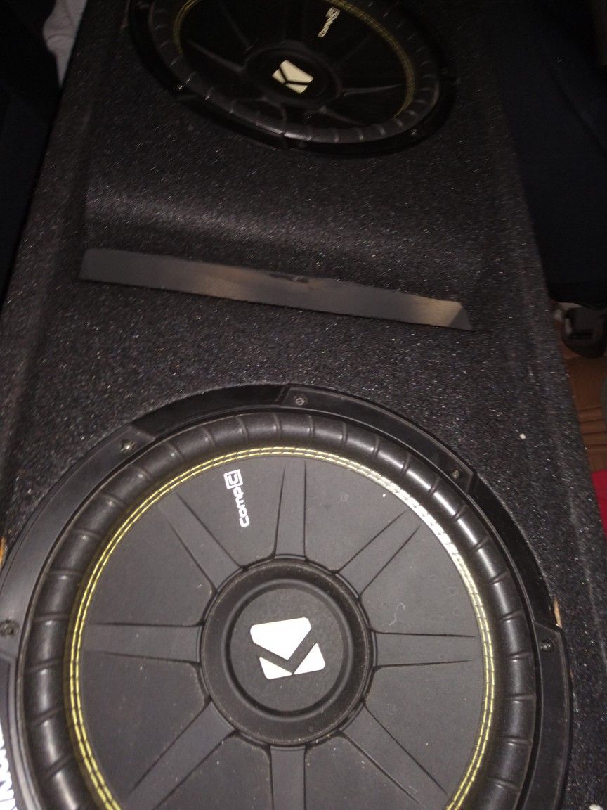 Kicker Comps 12 Inch Subwoofers 