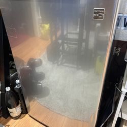 Compact Galanz Mini Fridge – 20” x 20” x 34”