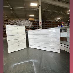 5 and 8 drawers dresser / Five and Eight drawers dresser