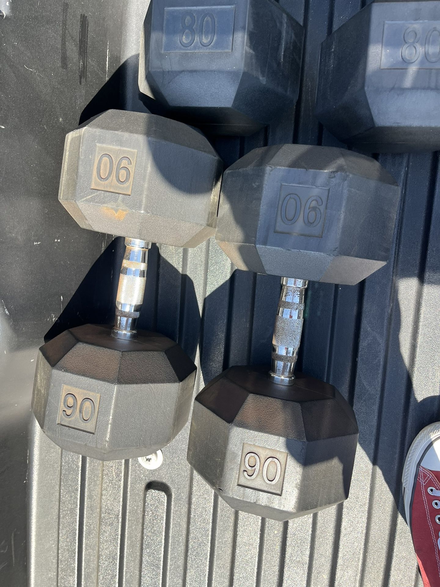 90lb Dumbbells