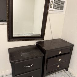 Mirror And Night Stands