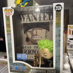 Funko - Zoro Wanted Poster 