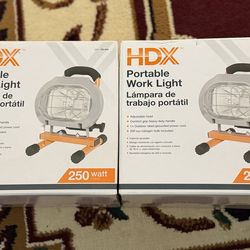 Portable work light